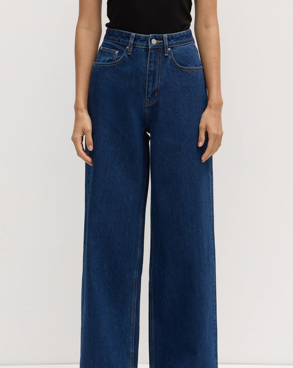 Women’s High-Waist Denim Baggy Pants | Premium Quality