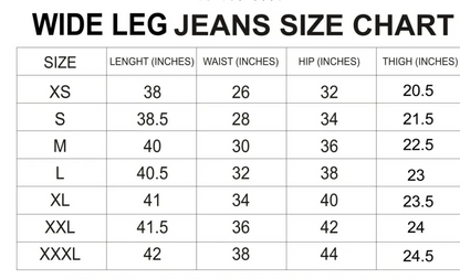 Women’s Baggy Jeans –  Flapper Style | Plazo Wide Leg High Waist Pants White Color