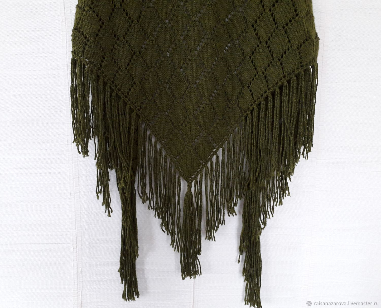 Wool poncho