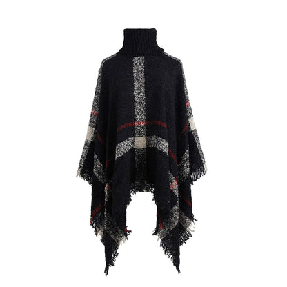 Wool poncho