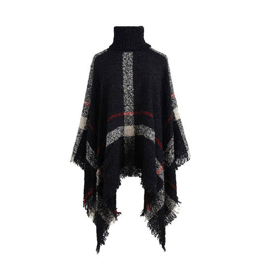 Wool poncho