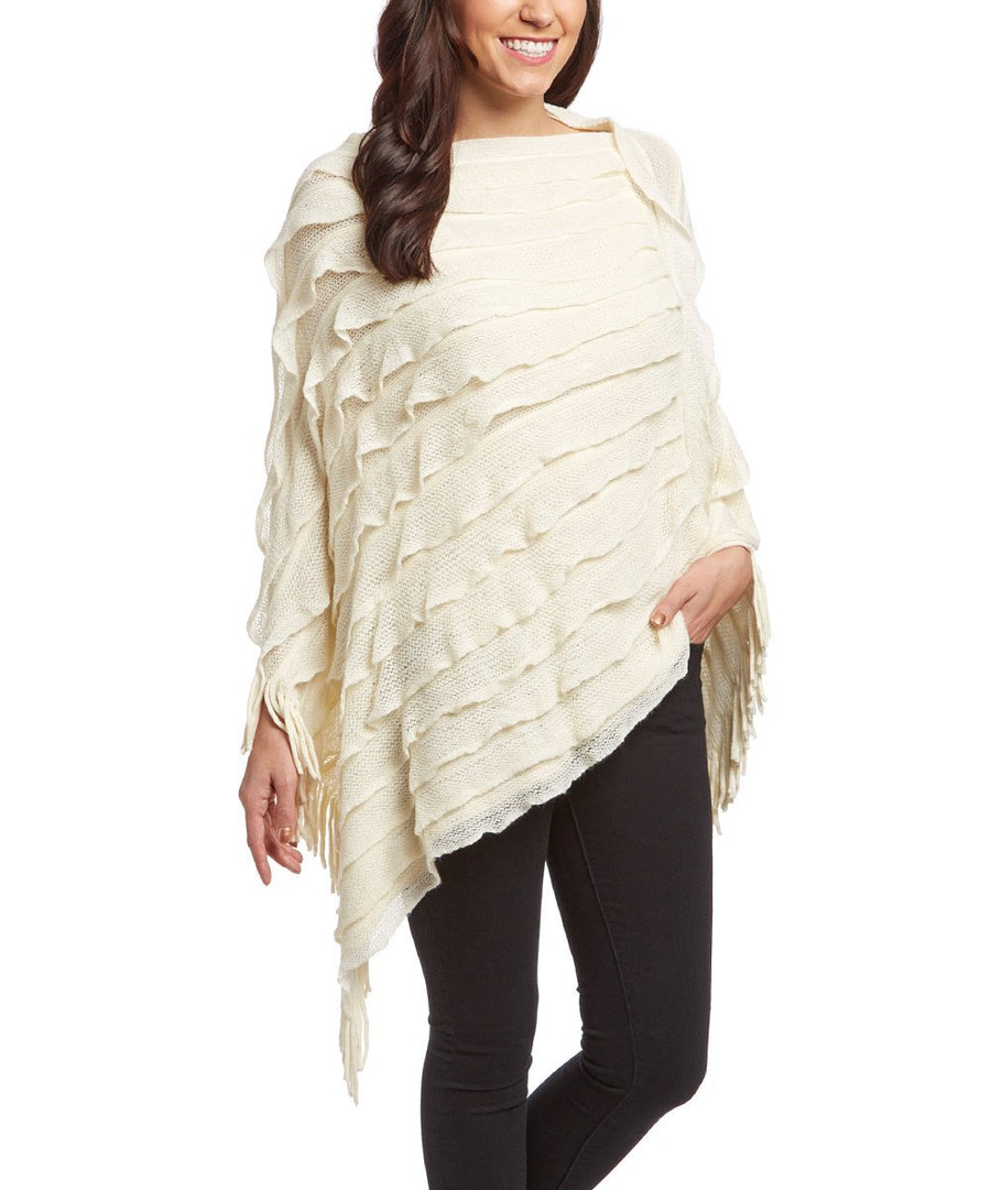 Wool poncho
