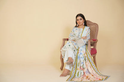 3-Piece Bana Dora Suit – Pastel Blossom