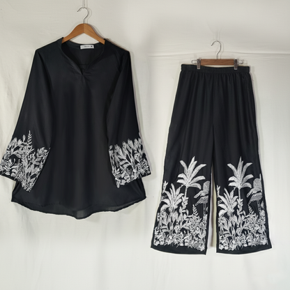 Embroidered Two-Piece