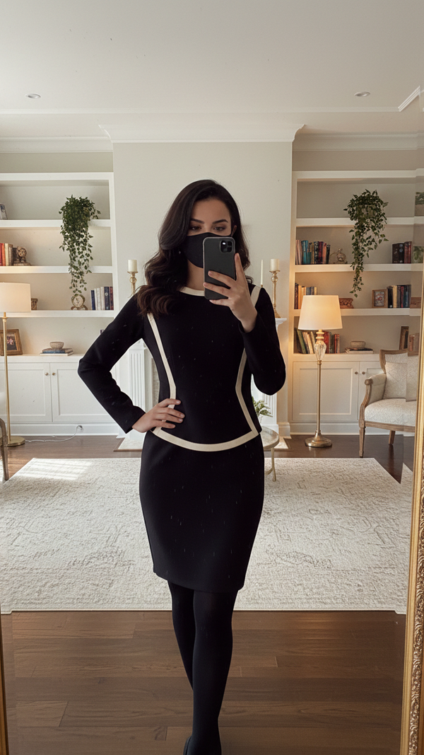 The Midnight Muse: Elegance in Monochrome