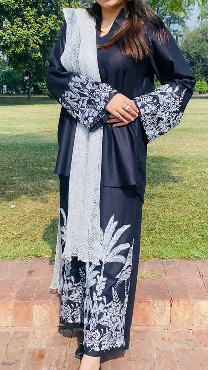 Embroidered Two-Piece