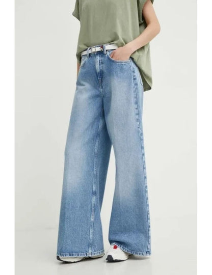 Women’s High-Waist Denim Baggy Pants | Premium Quality