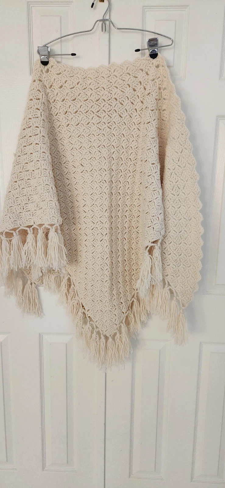 Wool poncho